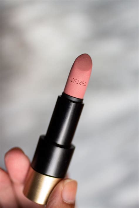 hermes lipstick beige naturel|Hermes lipstick review.